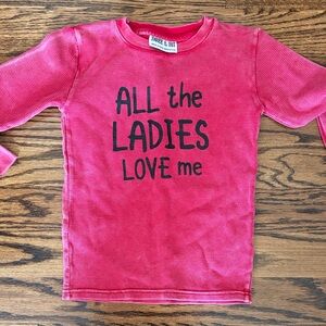 Boys Thermal waffle shirt - Three & Out